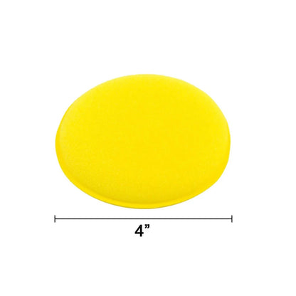 12-pk mikrofiber poleringsputer 10 cm – bilvoks, polish og rengjøring