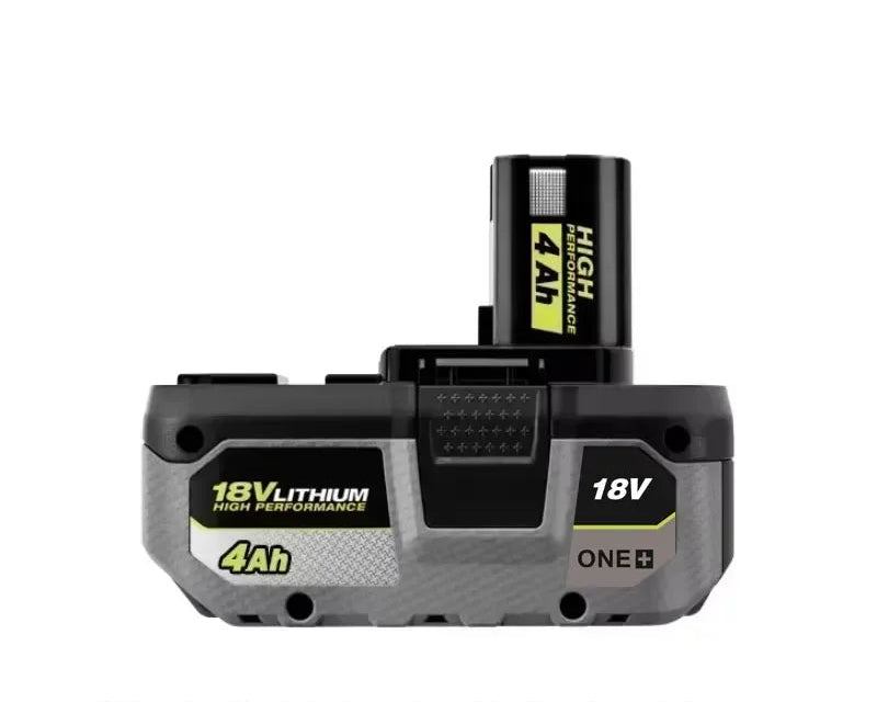 18V Li-Ion Batteri og ladere for Ryobi ONE+