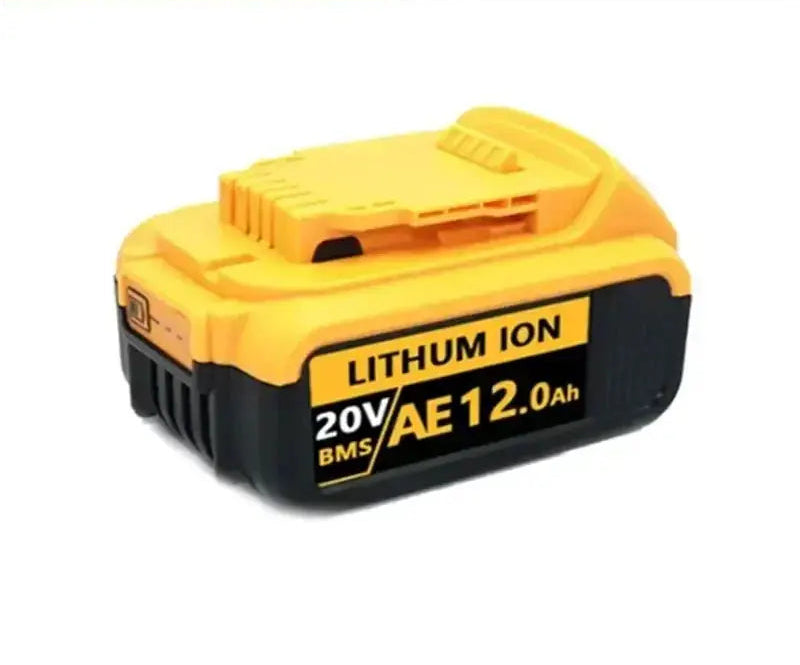 DCB200 20V Batteri Kompatibelt med Dewalt Verktøy – 18V 12Ah Oppladbart Lithiumbatter Elverktøy