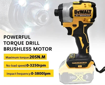 DEWALT DCF850 20V slagdrill– 3250 RPM, 205 Nm Moment | Krafthåndverktøy