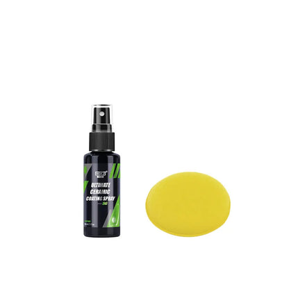Nano Ceramic Coating Spray – 3-i-1 Voks, Ripefjerner og Lakkbeskyttelse
