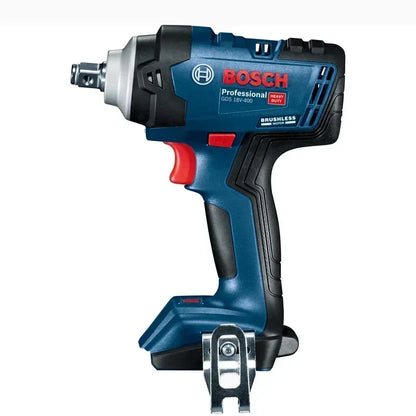 "Bosch GDS 18V-400 børsteløs muttertrekker – 18V batteridrevet med høyt dreiemoment"

