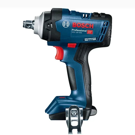 "Bosch GDS 18V-400 børsteløs muttertrekker – 18V batteridrevet med høyt dreiemoment"

