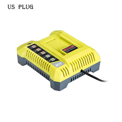 Dobbel USB Li-ion batterilader – Ryobi 36V/40v