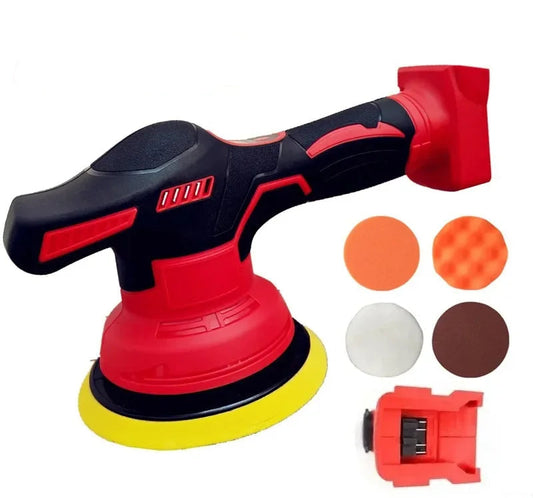 18V poleringsmaskin med 8 hastigheter – kompatibel med Milwaukee M18 batteri

