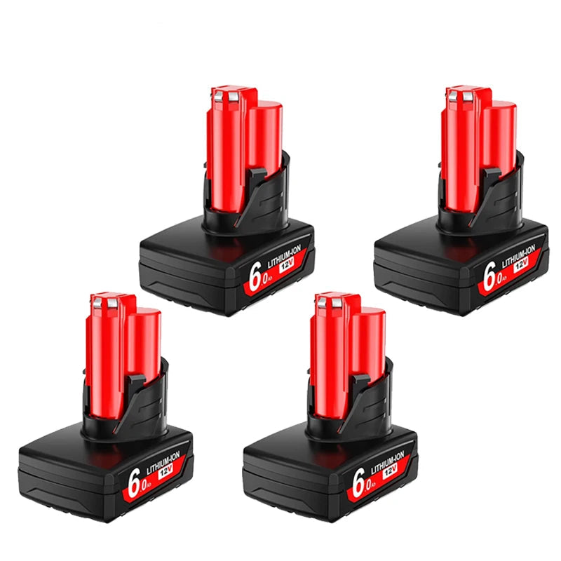 Milwaukee 3.0Ah / 6.0Ah Li-ion Batteri – Lang levetid og høy ytelse