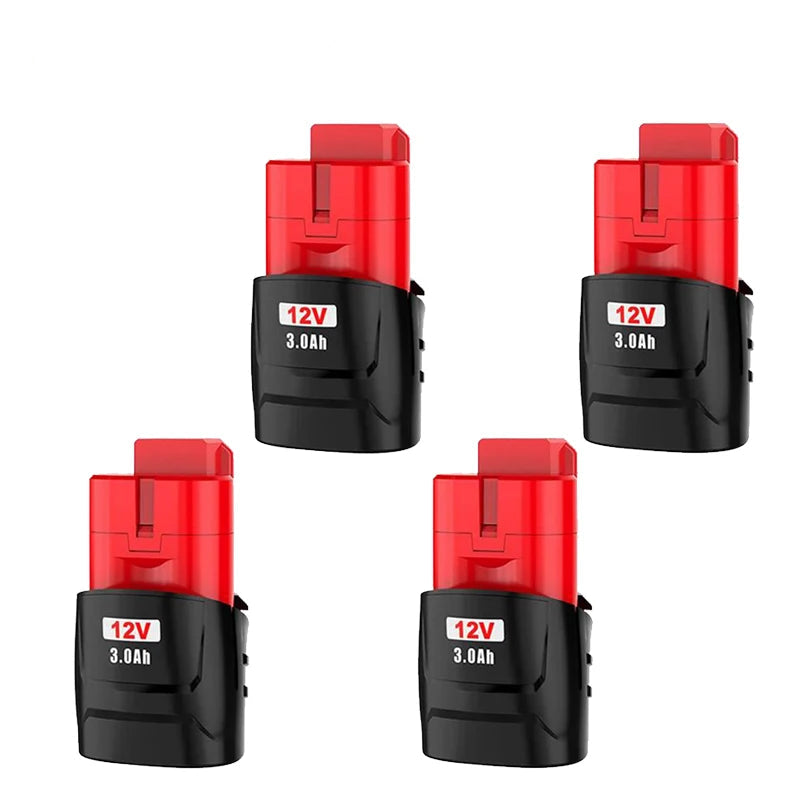 Milwaukee M12 Batteri 3.0Ah / 6.0Ah – For både raske oppgaver og lange arbeidsøkter