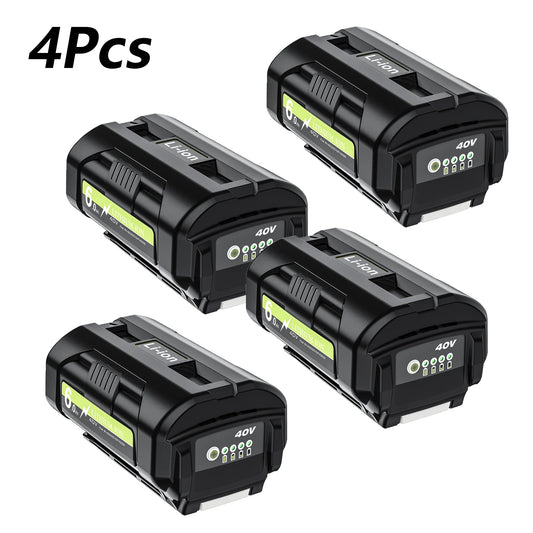 Ryobi 6.0Ah 40V lithium-ion batteri for hageverktøy – lang driftstid og kompatibelt med alle Ryobi 40V verktøy