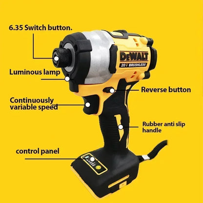 DEWALT DCF850 20V slagdrill– 3250 RPM, 205 Nm Moment | Krafthåndverktøy
