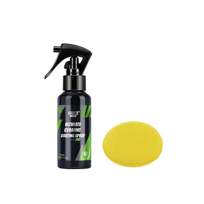 Nano Ceramic Coating Spray – 3-i-1 Voks, Ripefjerner og Lakkbeskyttelse
